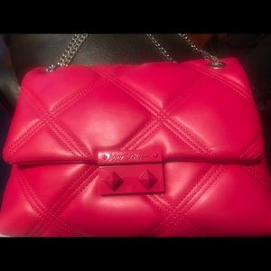 Betsey Johnson brand new hot pink purse
